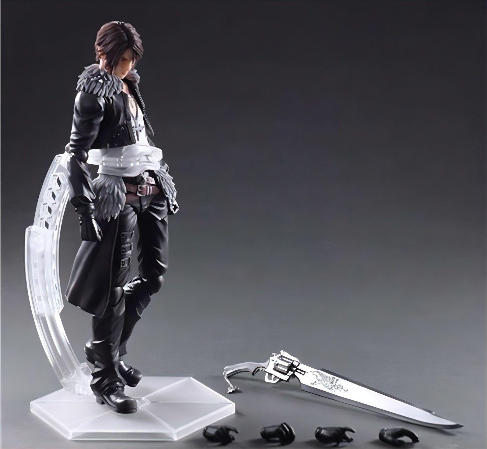 【匿名発送】クロムフィギュア　FF8スコール 匿名発送】クロムフィギュア FF8スコール