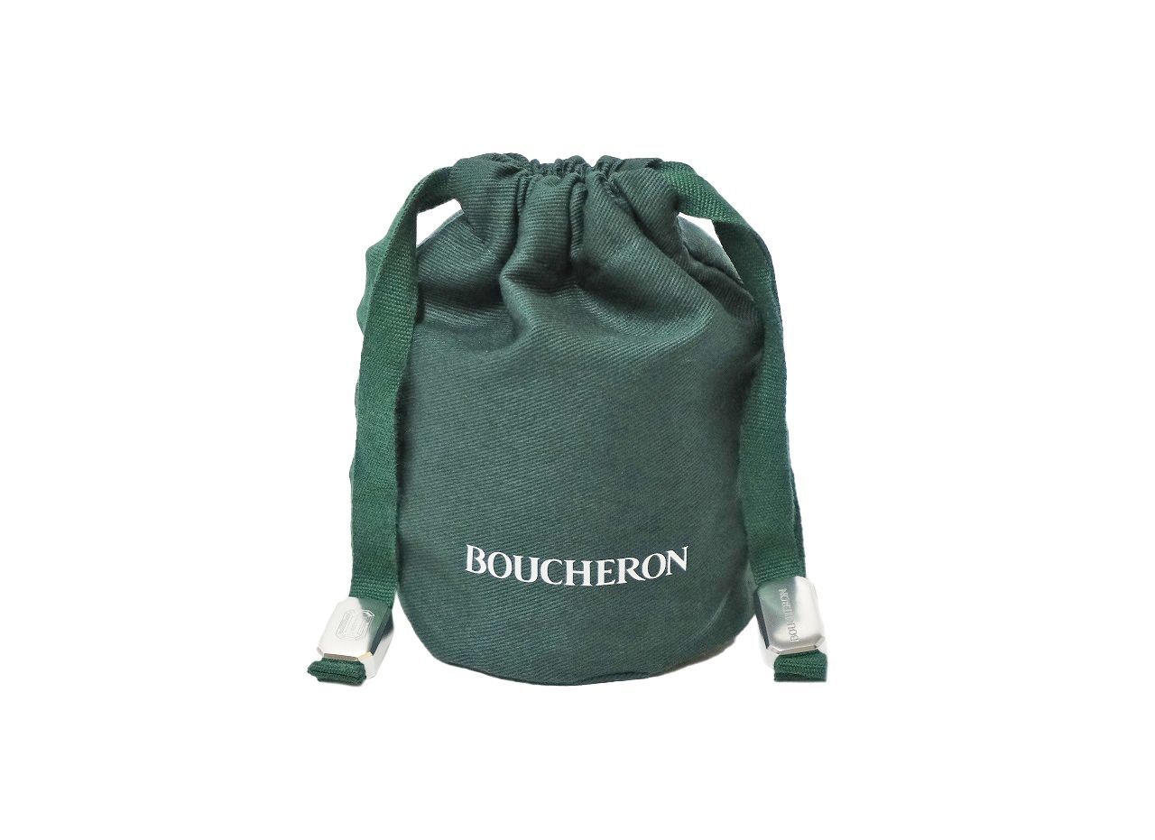 Boucheron シルバー ケース 収納袋付き 新品同様 ブシュロン リング ケース シルバー 筒形 袋付 - メルカリ