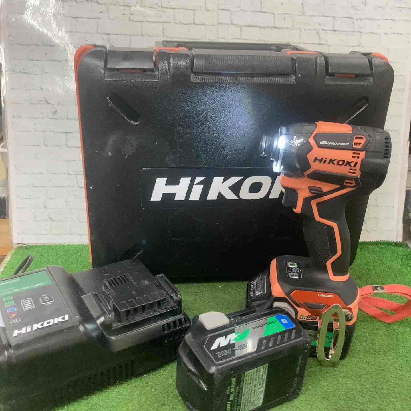 ハイコーキ HIKOKI 旧 日立工機 コードレスインパクトドライバ WH36DC 2XPS CS 町田店 色
