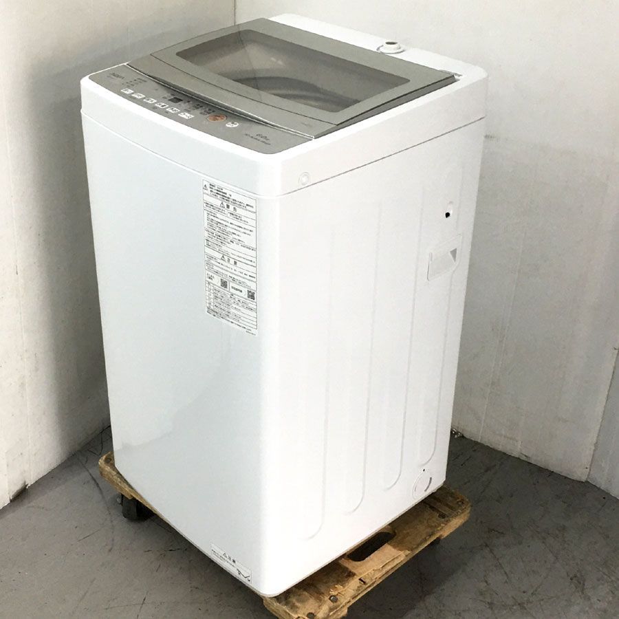 AQUA アクア 洗濯機 AQW-S6P ホワイト