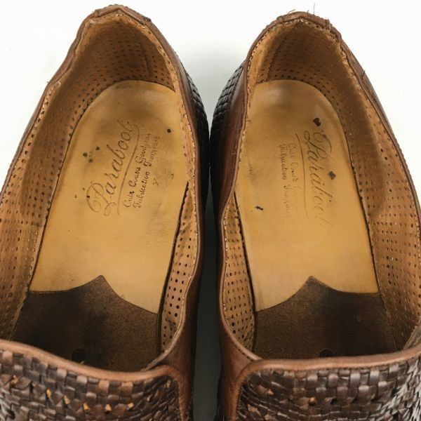 試着交換OK！Paraboot/パラブーツ size26.0-26.5程度 春夏スリッポン