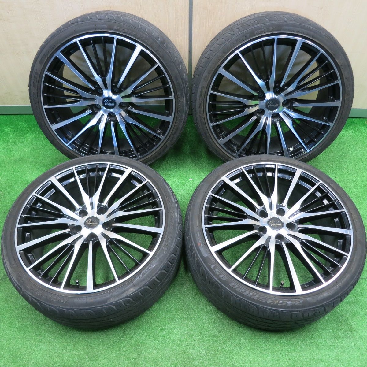 送料無料] 4本価格☆Verthandi 245/35R20 マックストレック FORTIS T5 