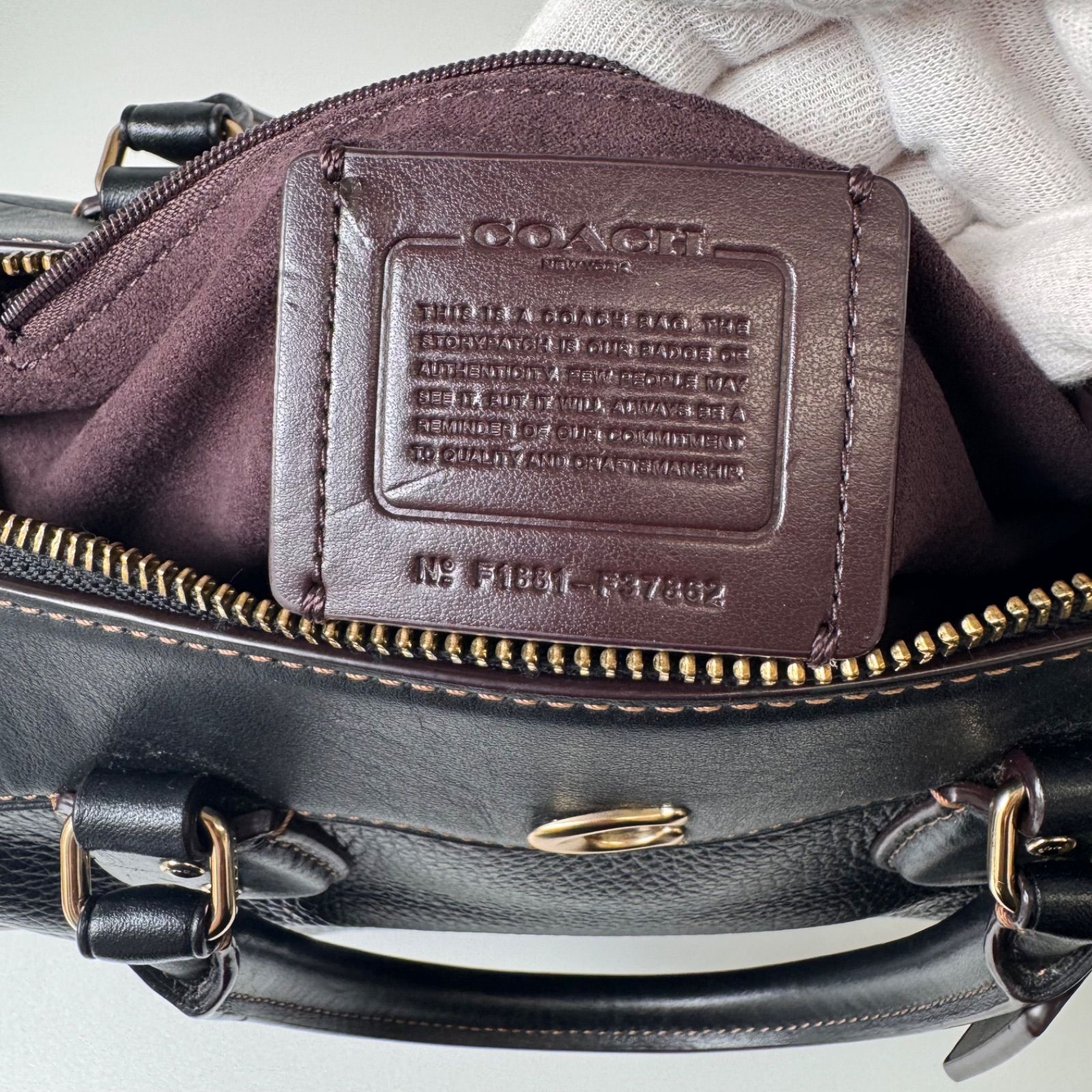 COACH　２WAYバッグ　ボストン　ショルダー　レザー　ブラック COACH コーチ ボストンバッグ 旅行かばん メンズ 2Way レザー