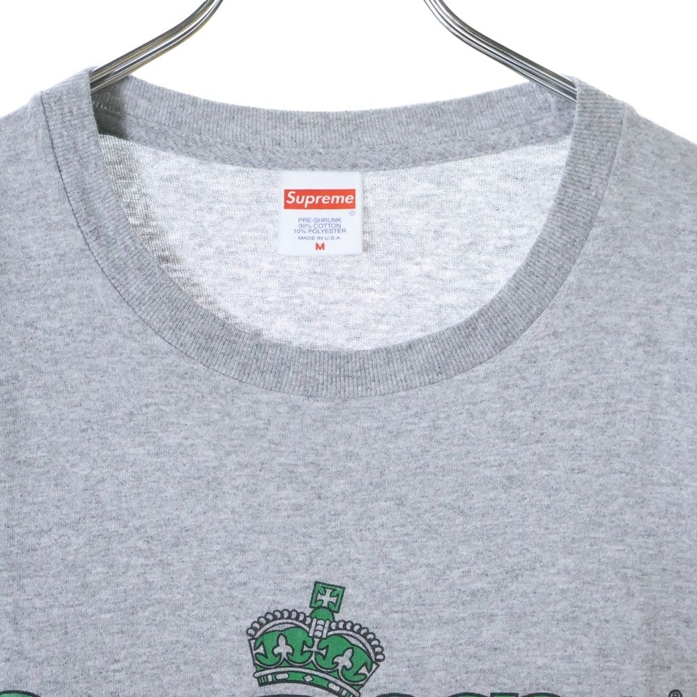 超人気!SUPREME クラウン ロゴプリント 半袖 Tシャツ クール Supreme SUPREME シュプリーム 23SS Crown Tee クラウンロゴ