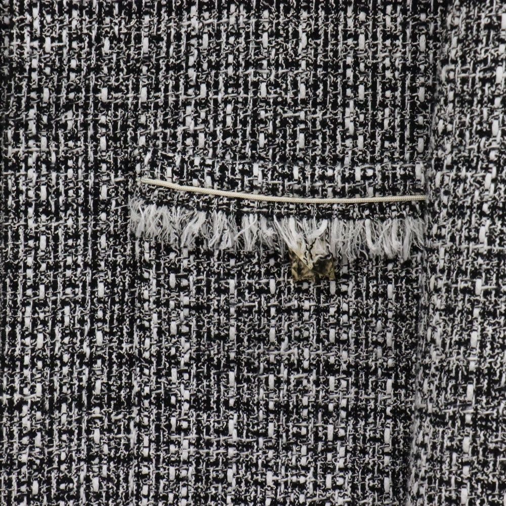 VALENTINO (ヴァレンチノ) WOOL COTTON BOUCLE TWEED GIUBBINO