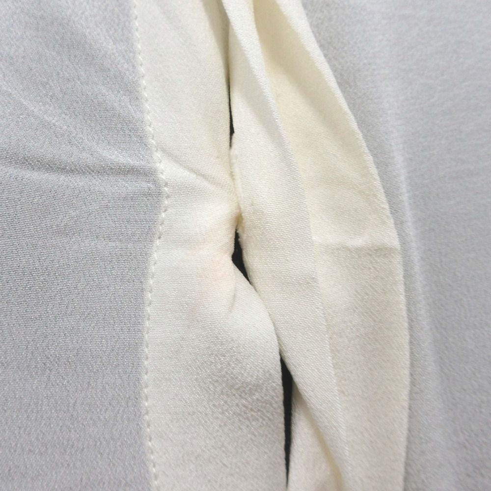 美品 RALPH LAUREN ラルフローレン シアー シャツ ブラウス カットソー 比翼ボタン 長袖 SIZE6 165/92A 白 ホワイト レディース 古着 中古 美品 RALPH LAUREN ラルフローレン シアー シャツ ブラウス