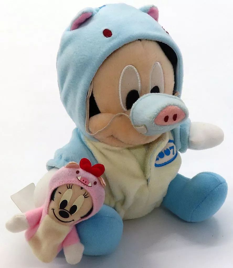 ミッキーマウス干支ぬいぐるみ　亥 中古】ぬいぐるみ ミッキーマウス(亥) 干支ぬいぐるみ 2007