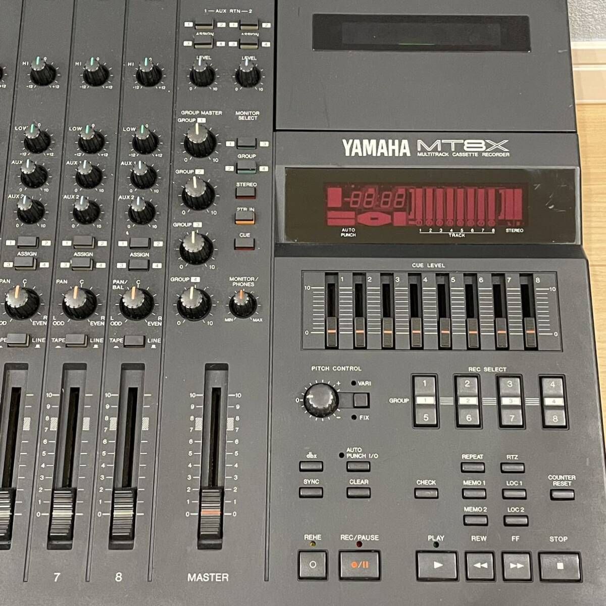 YAMAHA MT8X マルチトラックレコーダー MTR YAMAHA MT8X マルチ