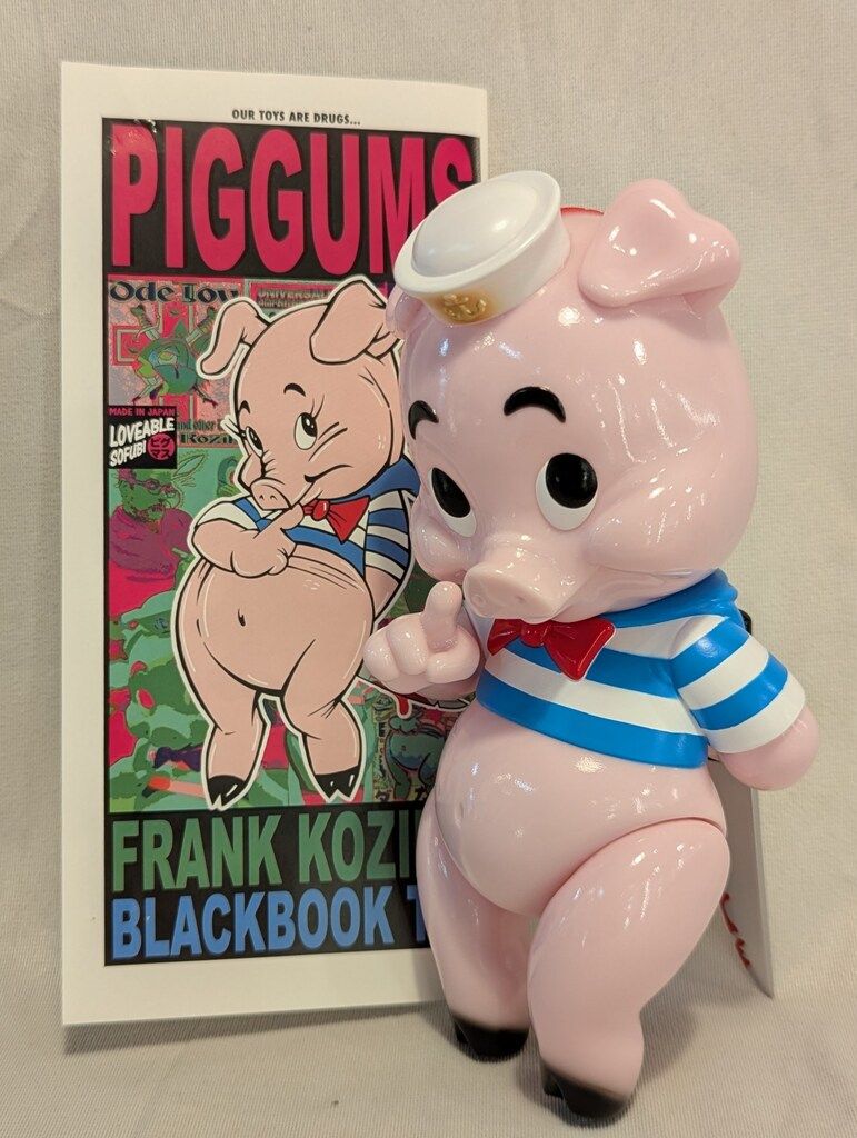 BlackBook Toy Frank Kozik Piggums OG color ver.