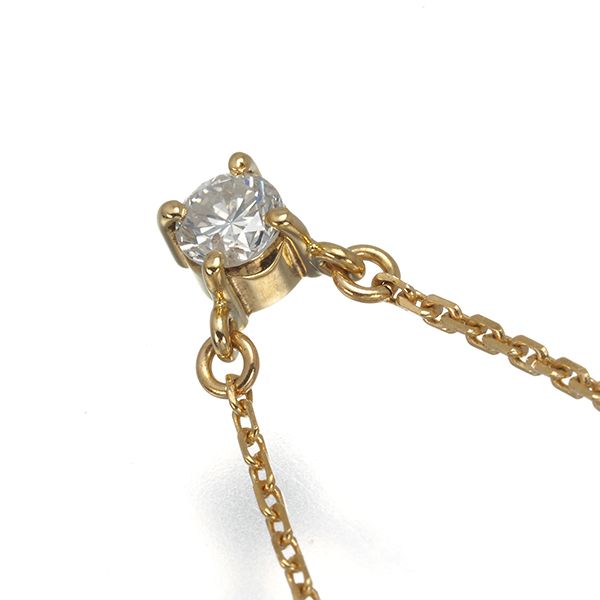 TASAKI タサキ ネックレス ダイヤ ダイヤモンド 0.26ct 一粒 K18YG 178673