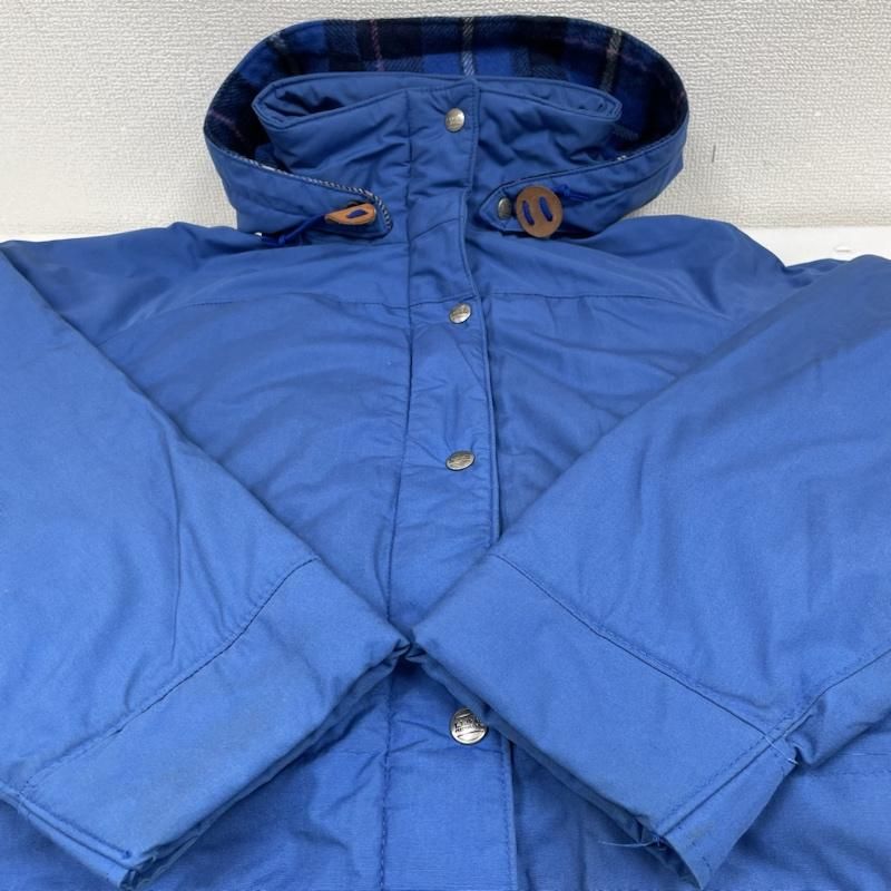 L.L.Bean エルエルビーン コート 80s ストームコート ロング丈 ジャケット 裏地フリースチェック柄 フーディー フルジップ マウンテンパーカー GULLKHAN_COM