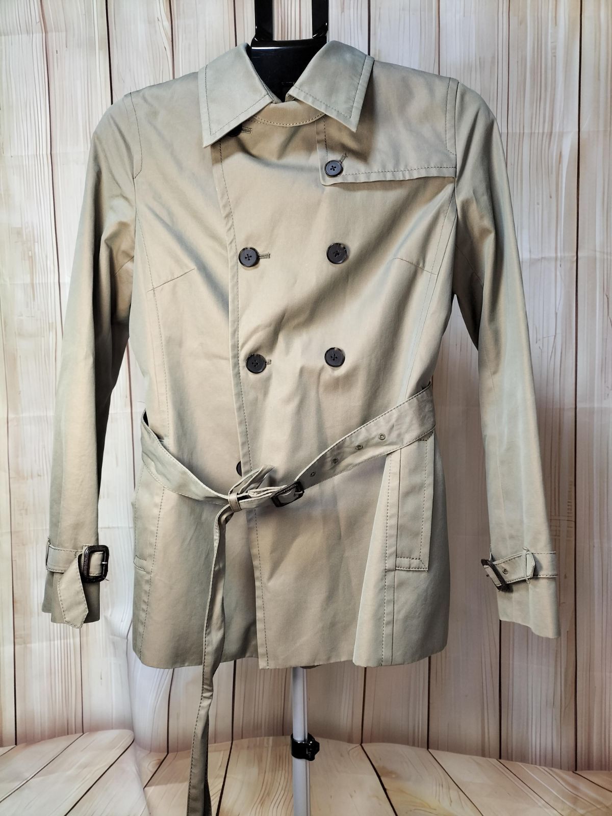 J.PRESS ジェイプレス トレンチコート ベージュ ベルト付き