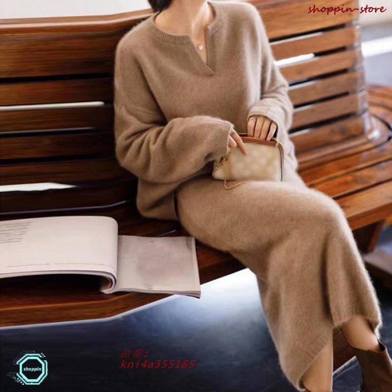 ニットセットアップ 上品韓国風