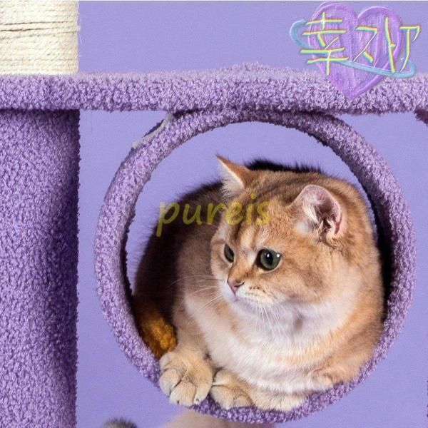 キャットタワー 猫 爪とぎスロープ 爪とぎ おもちゃ ハウス おしゃれ 室内 据え置き 運動不足 安定 コンパクト かわいい 多頭飼い 爪研ぎ ZYP33特別価格 STEELWINDOWSANDDOORS_COM