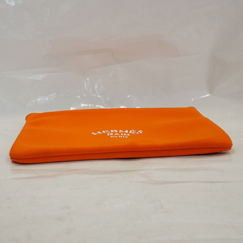 エルメス ネオバンMM ポーチ クラッチバッグ オレンジ HERMES