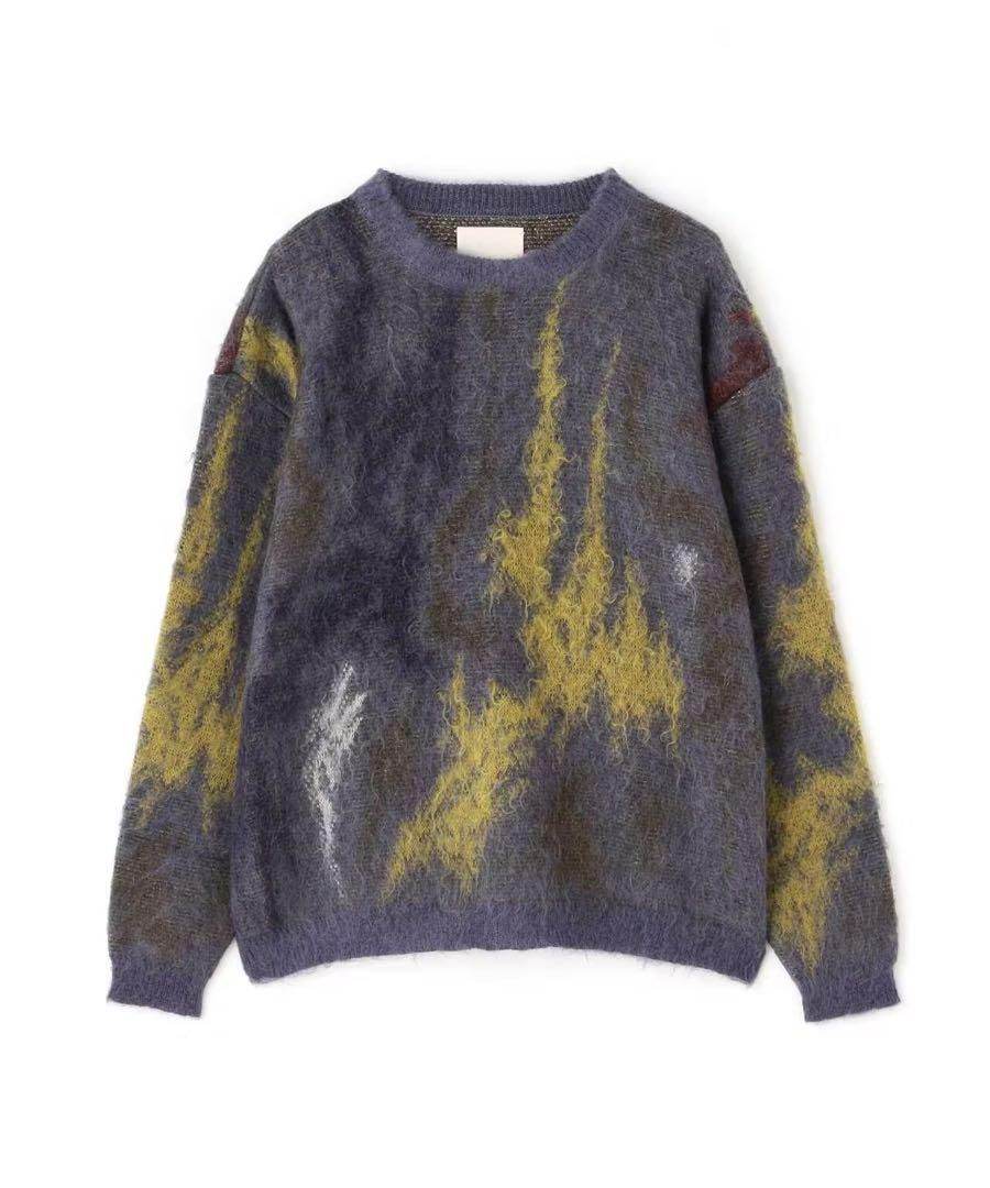 YOKE 22aw  STILL JACQUARD CREWNECK