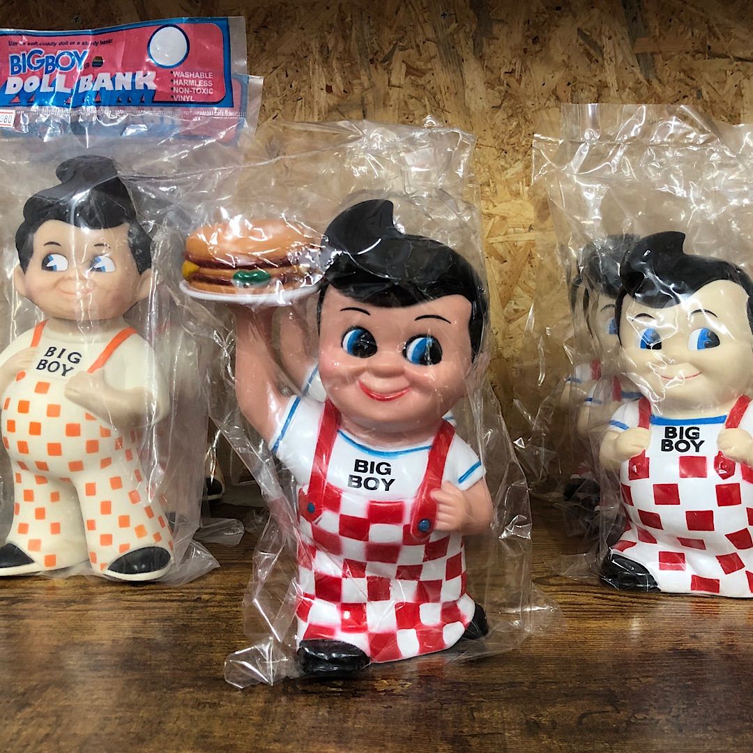 貯金箱 コインバンク BIGBOY ビッグボーイ 人形 ドール スタチュー 