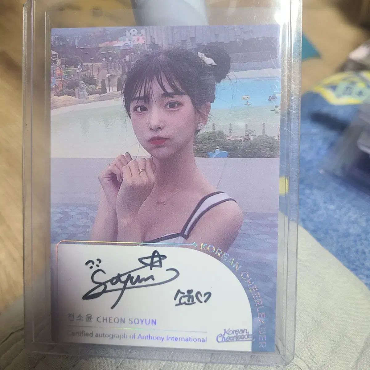 千ソユン チアリーダー 10 水着 サイン