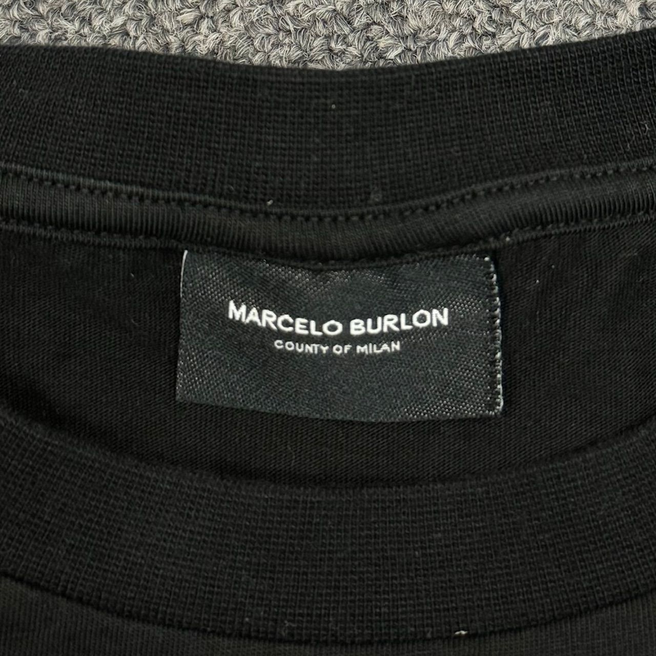 国内正規 Marcelo Burlon 刺繡 ロゴ Tシャツ MMAA036S7001069 マルセロバーロン L 67869A1