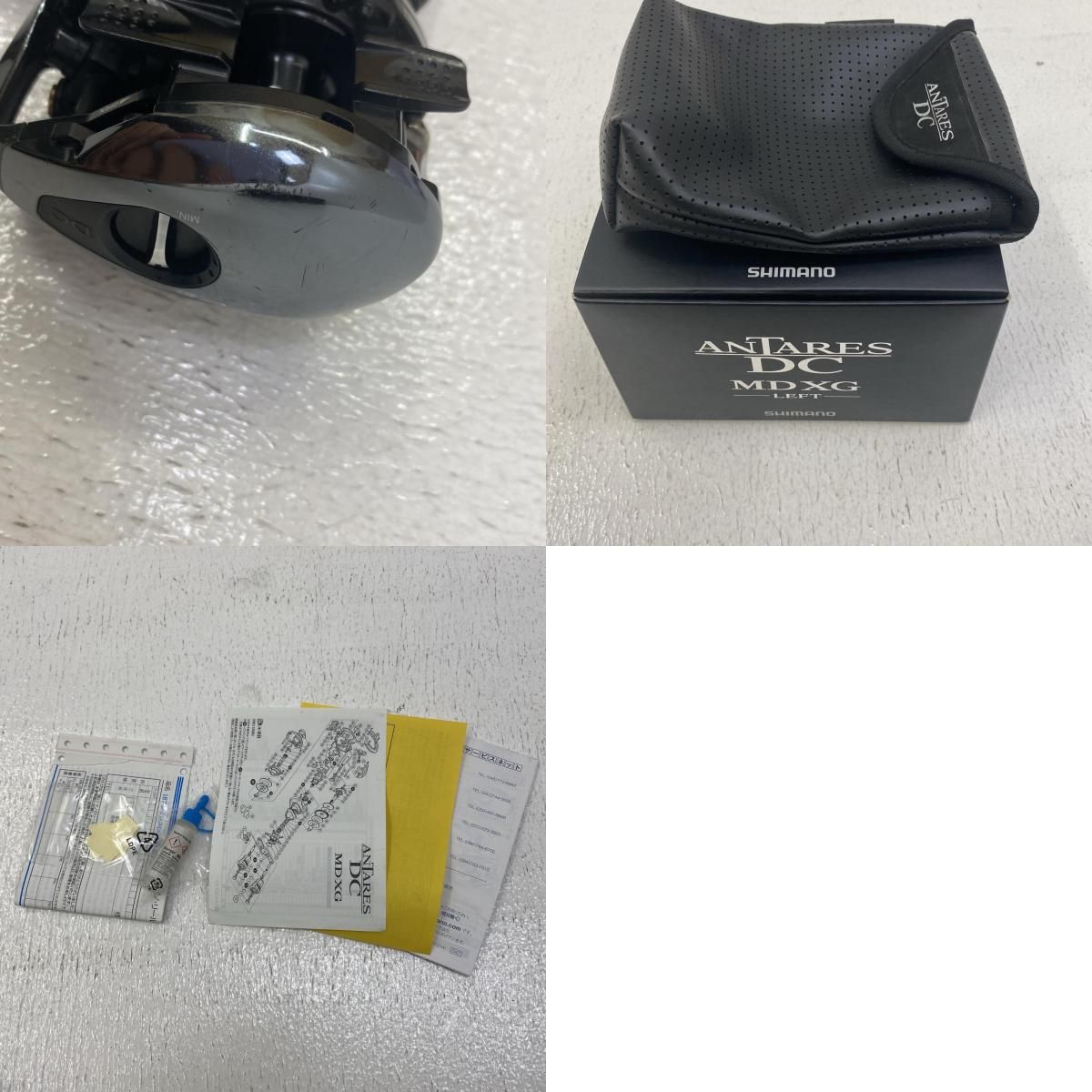 アンタレスdcmd 左ハンドル シマノリールカバー付き 18アンタレスDCMD