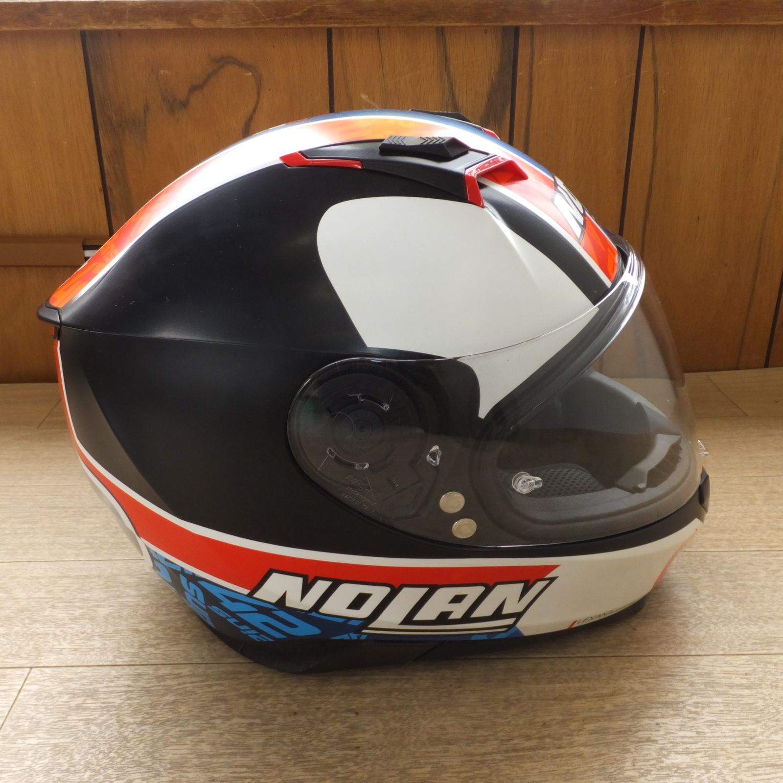 送料無料] 美品☆ノーラン NOLAN ヘルメット N87 ジェミニレプリカ