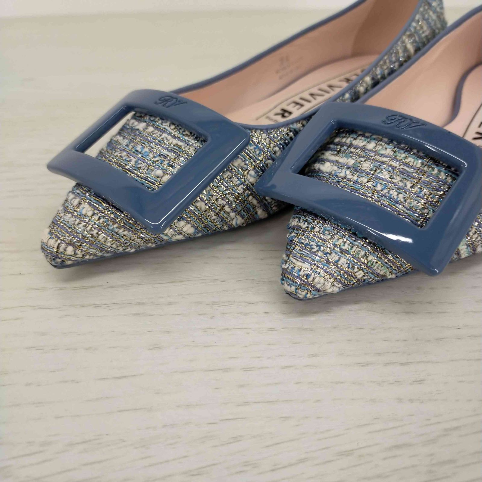 ロシェヴィヴィエ Roger Vivier 22SS パンプス フラット ポインテッド 