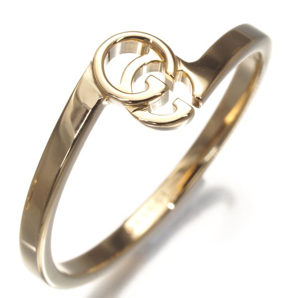 グッチ リング GGランニング 14.5号 K18YG #169306 - メルカリ 