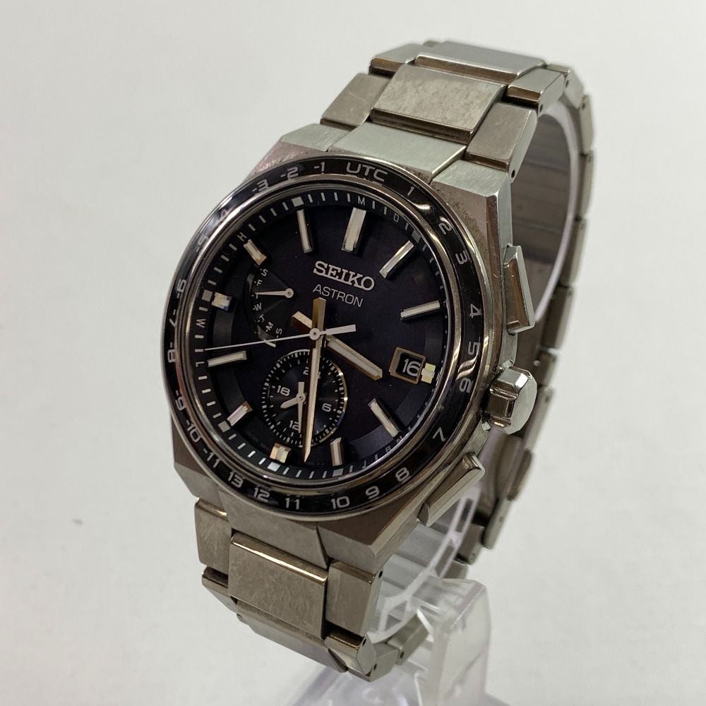 04 w 5054 SEIKO セイコー ASTRON アストロン ネクスター ワールドタイム 8 B 63 0 BB 電波ソーラー 時計 腕時計 メンズ ブラック文字盤