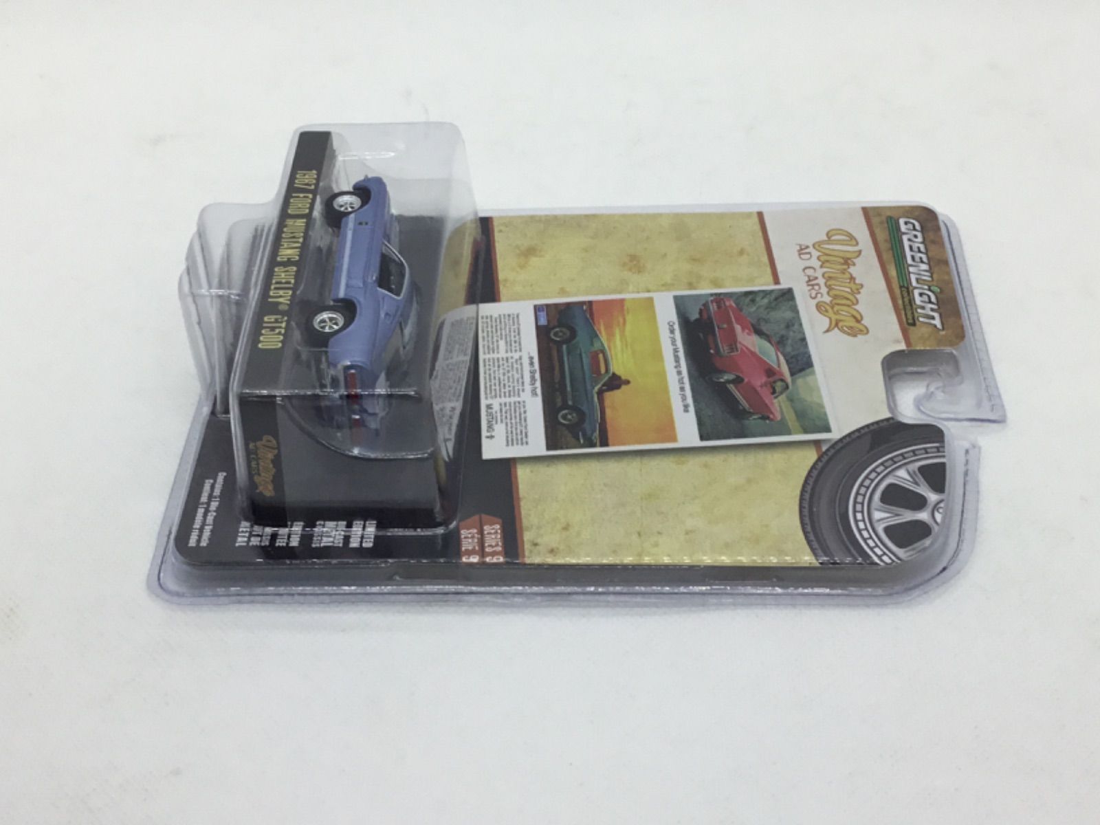 2008 Greenlight 1/64 Muscle Car Garage Blue 2007 Shelby