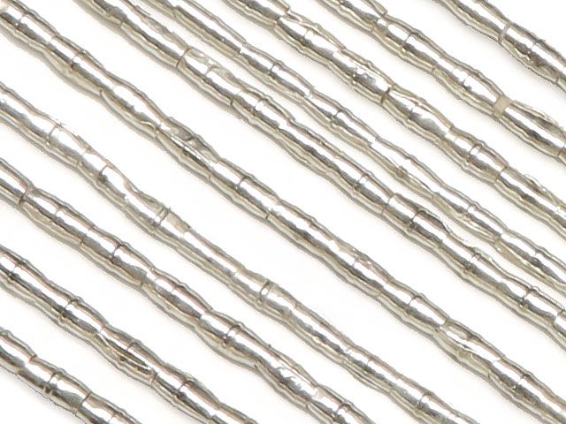 カレンシルバー チューブ 2～3mm［ロング連］【1連販売】 / KLN-50RC-X