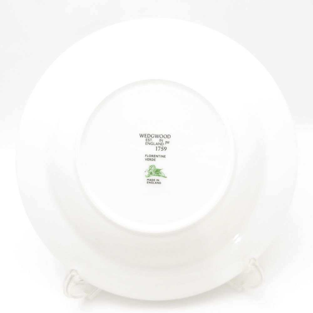 美品 WEDGWOOD ウェッジウッド フロレンティーンヴェルデ スープ  