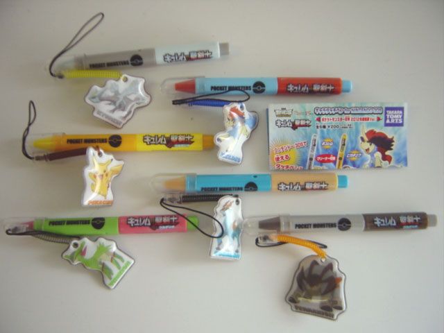 ♯iqc28Ktキャラタッチペン 3DSポケモンBW2012劇場版6種 - メルカリ