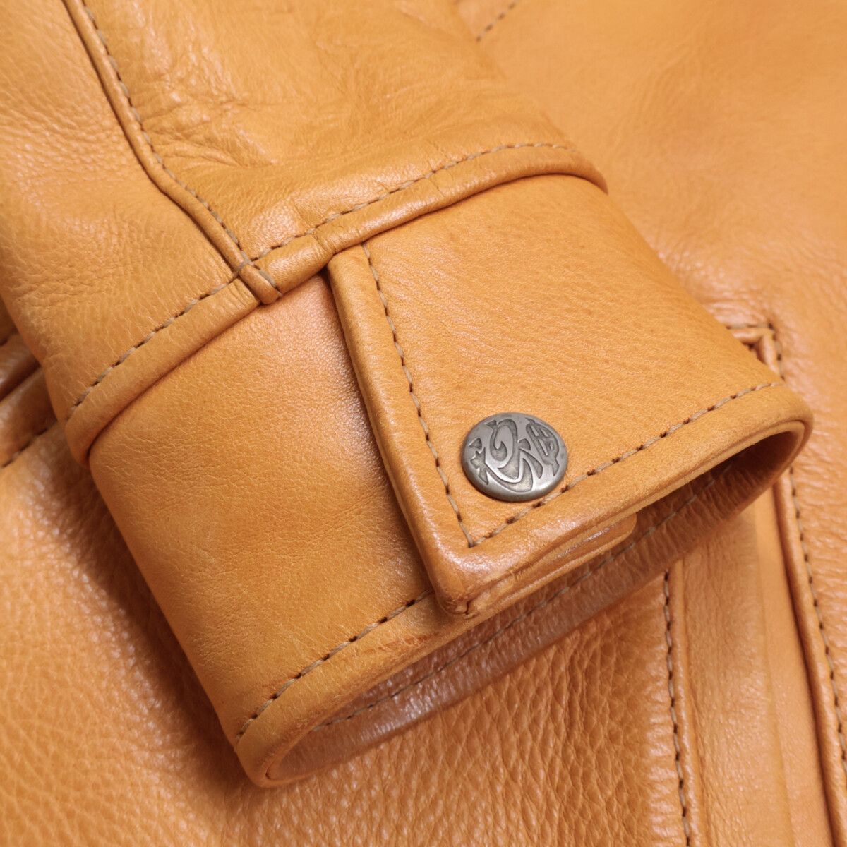 TENJIN WORKS 天神ワークス 【美品】JS02TN 植物タンニン鞣しカーフ  