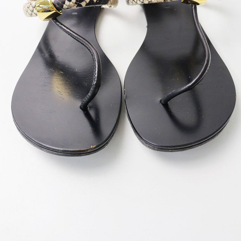 ドゥーズィエムクラス やさし VICINI PYTHON STRAP SANDAL 35 ドゥーズィエムクラス やさし VICINI PYTHON STRAP SANDAL 35