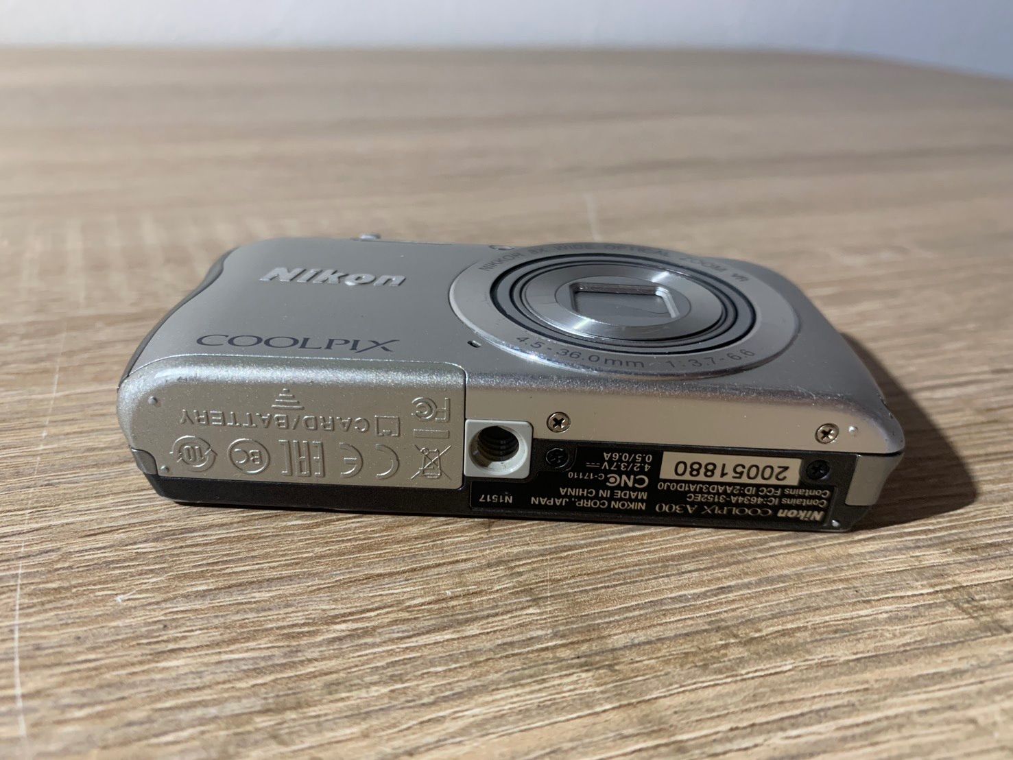 ジャンク】Nikon ニコン COOLPIX A300 シルバー 6151 Nikon ニコン