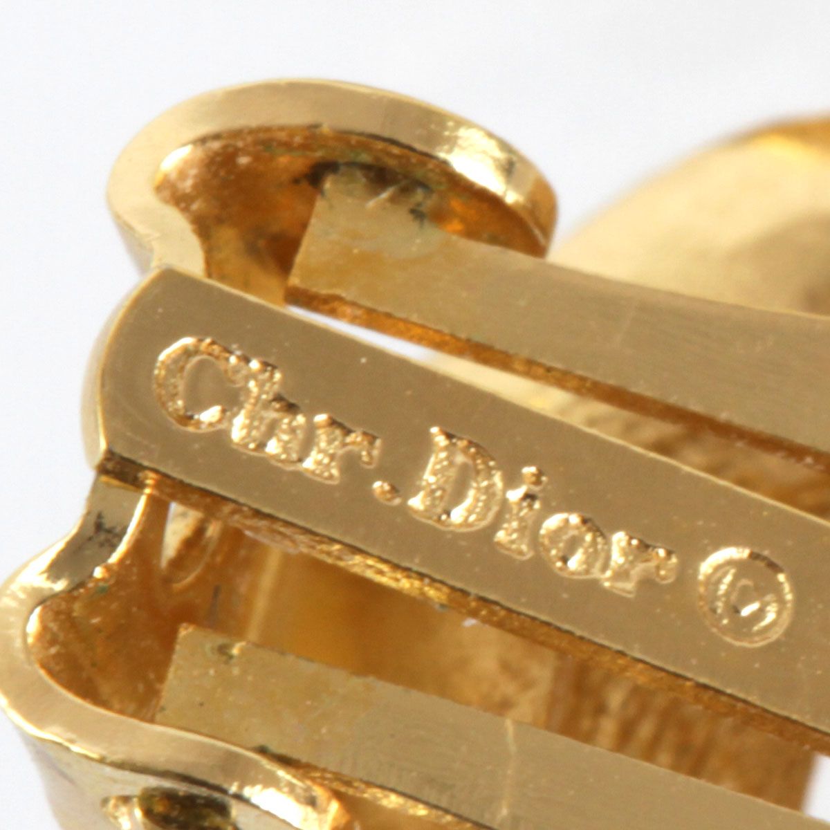 美品『USED』 メタル Christian Dior イヤリング - Ring - メルカリ