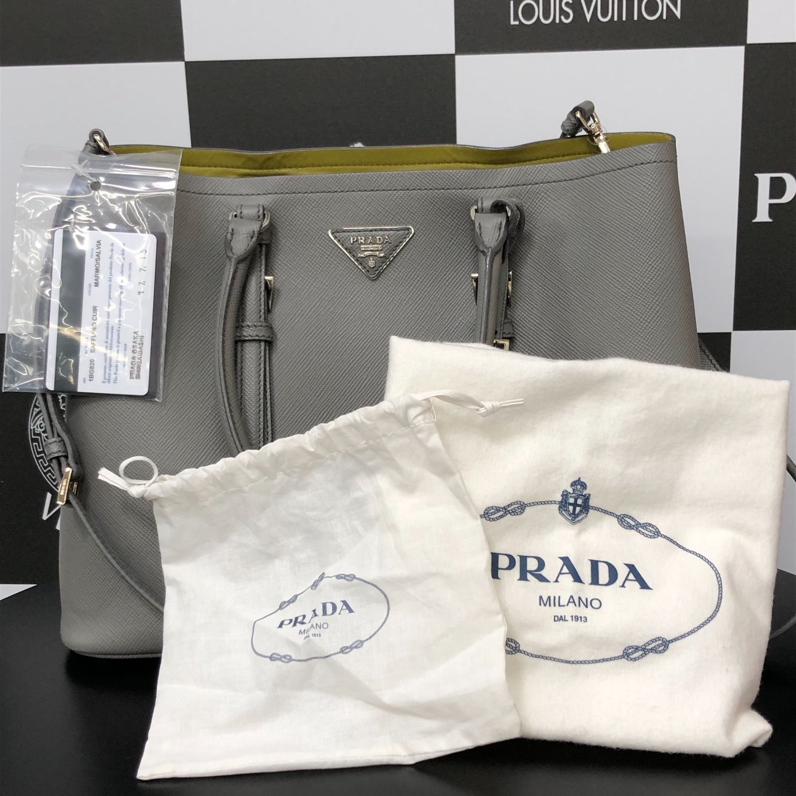 PRADA プラダ サフィアーノ 2WAYハンドバッグ ショルダーバッグ 