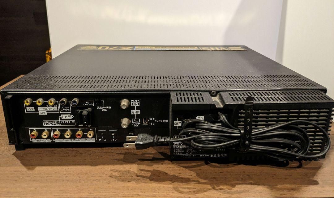 HITACHI マスタックス S-VHS VT-Z70 高級機 ジャンク品 - メルカリ