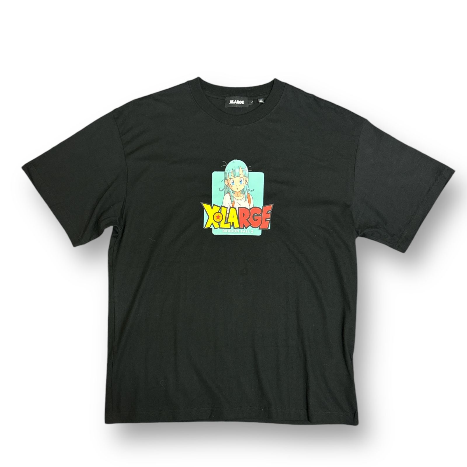 XLARGE×DRAGONBALL Z S/S TEE BULMA コラボ ブルマ プリント クルー 