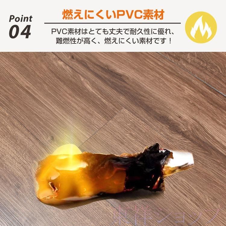 シール式 フローリング材