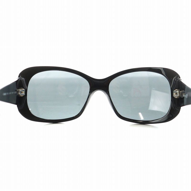 シャネル CHANEL ココマーク アイコン サングラス 55□15 135 黒