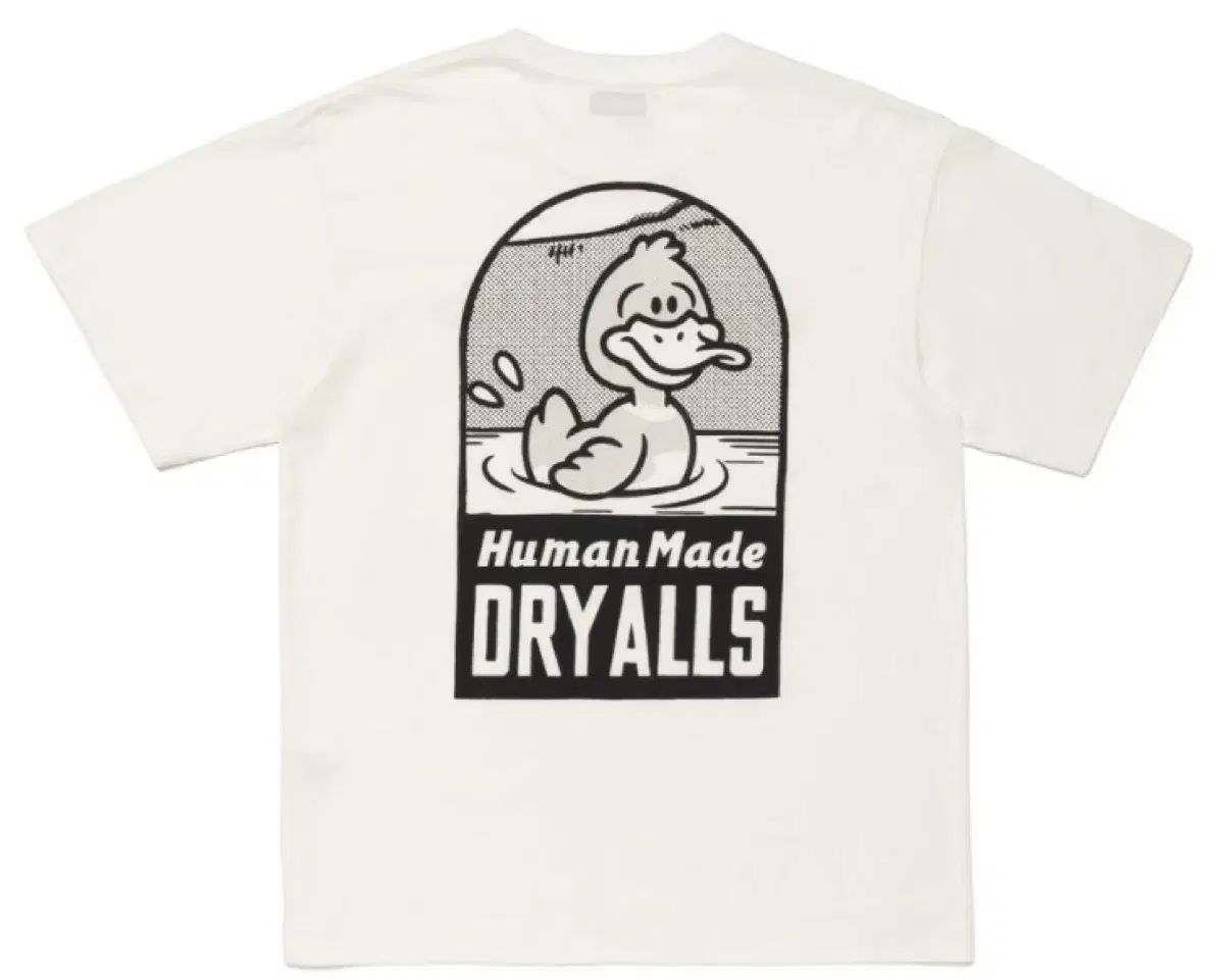 【HUMAN MADEヒューマンメイド】漫画のアヒルのTシャツ HUMAN MADE アヒル グラフィック Tシャツ XL（HUMAN MADE