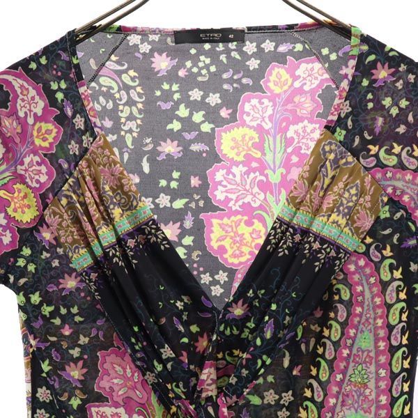 ETRO - エトロ イタリア製 総柄 半袖 チュニック ETRO レディース 楽天市場】古着 ETRO エトロ イタリア製 総柄 半袖 チュニック