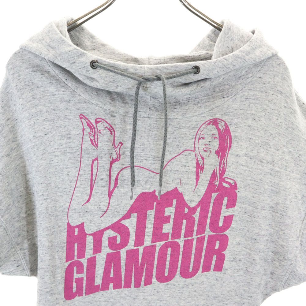 ヒステリックグラマー 半袖 パーカー グレー系 HYSTERIC GLAMOUR 