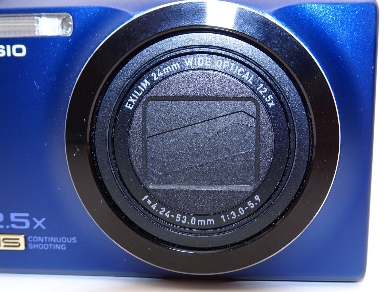ひ*ろ様 【動作確認済】CASIO EX-ZR200 青 コンパクトデジタルカメ CASIO EX-ZR200 ブルー【完動品】▪️オールドコンデジ