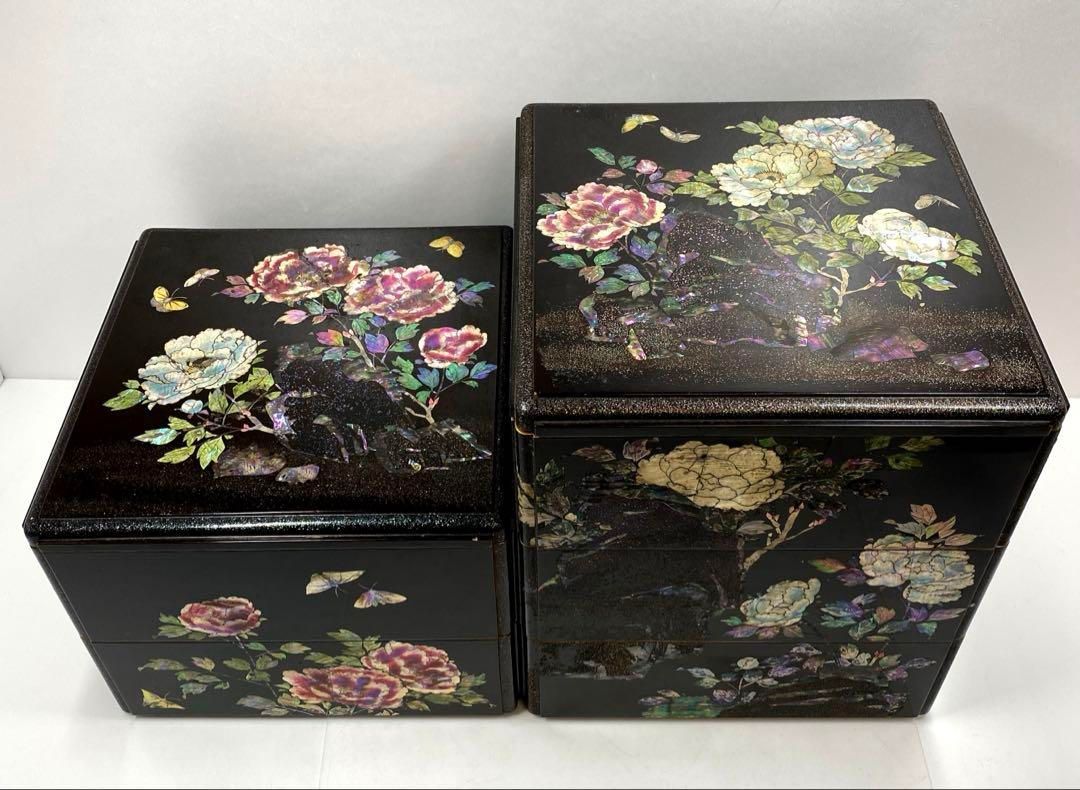 天保時代 長崎螺鈿特大重箱