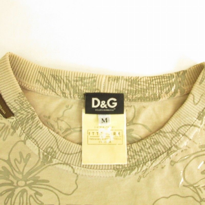 超美品★ Dolce & Gabbana J&ANS プリント長袖Tシャツ 超美品☆ Dolce & Gabbana J&ANS プリント長袖Tシャツ