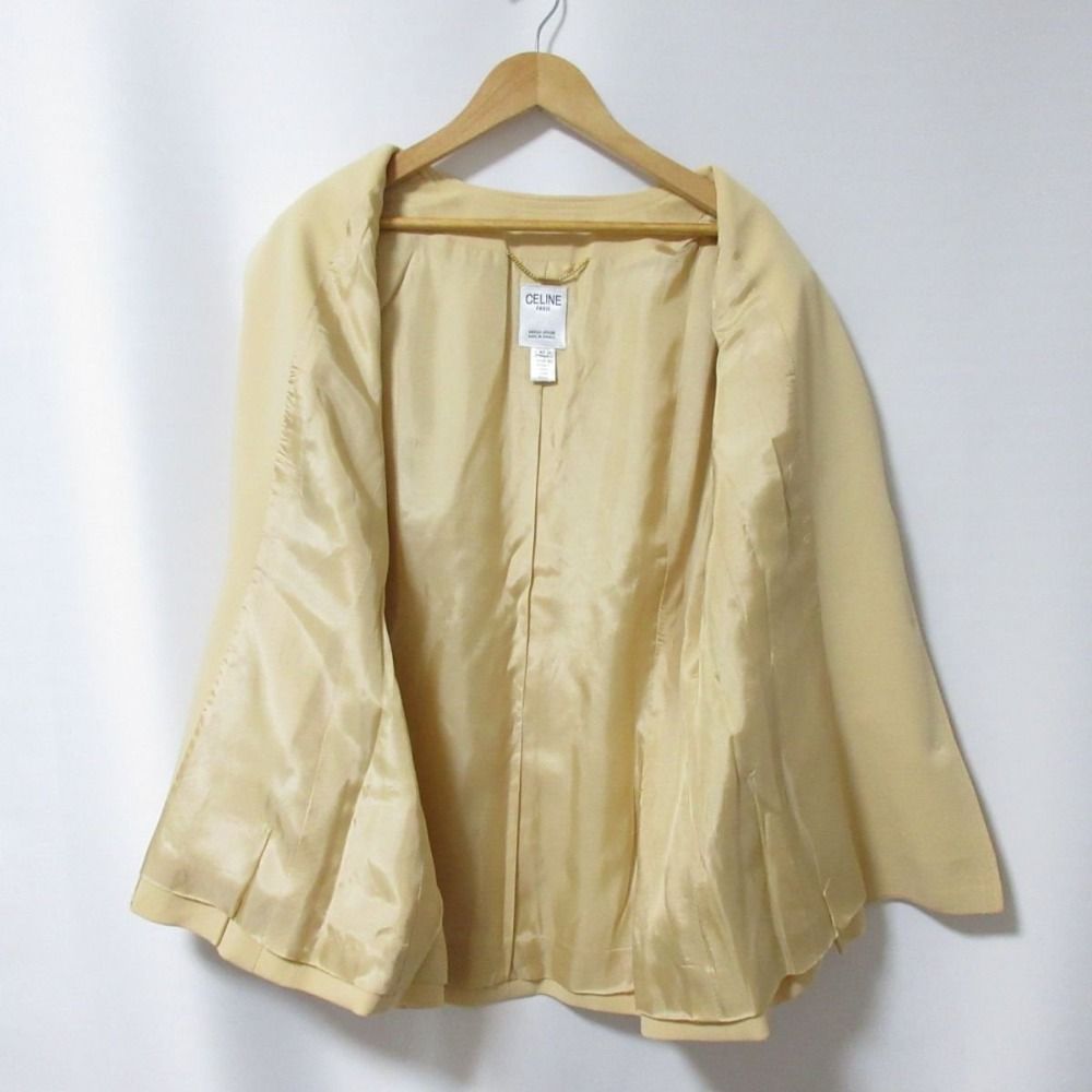 美品 セリーヌ ヴィンテージ フランス製 セットアップ スーツ マカダム  