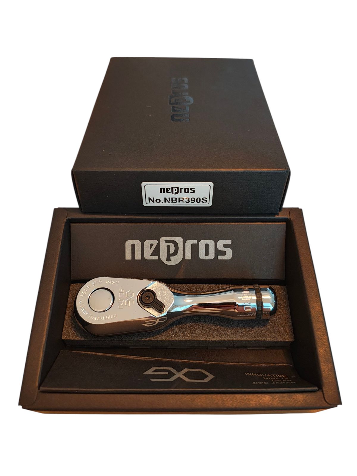 WJ31 ♥品 nepros ネプロス NBR390S 9.5sq.ショートラチェットハンドル