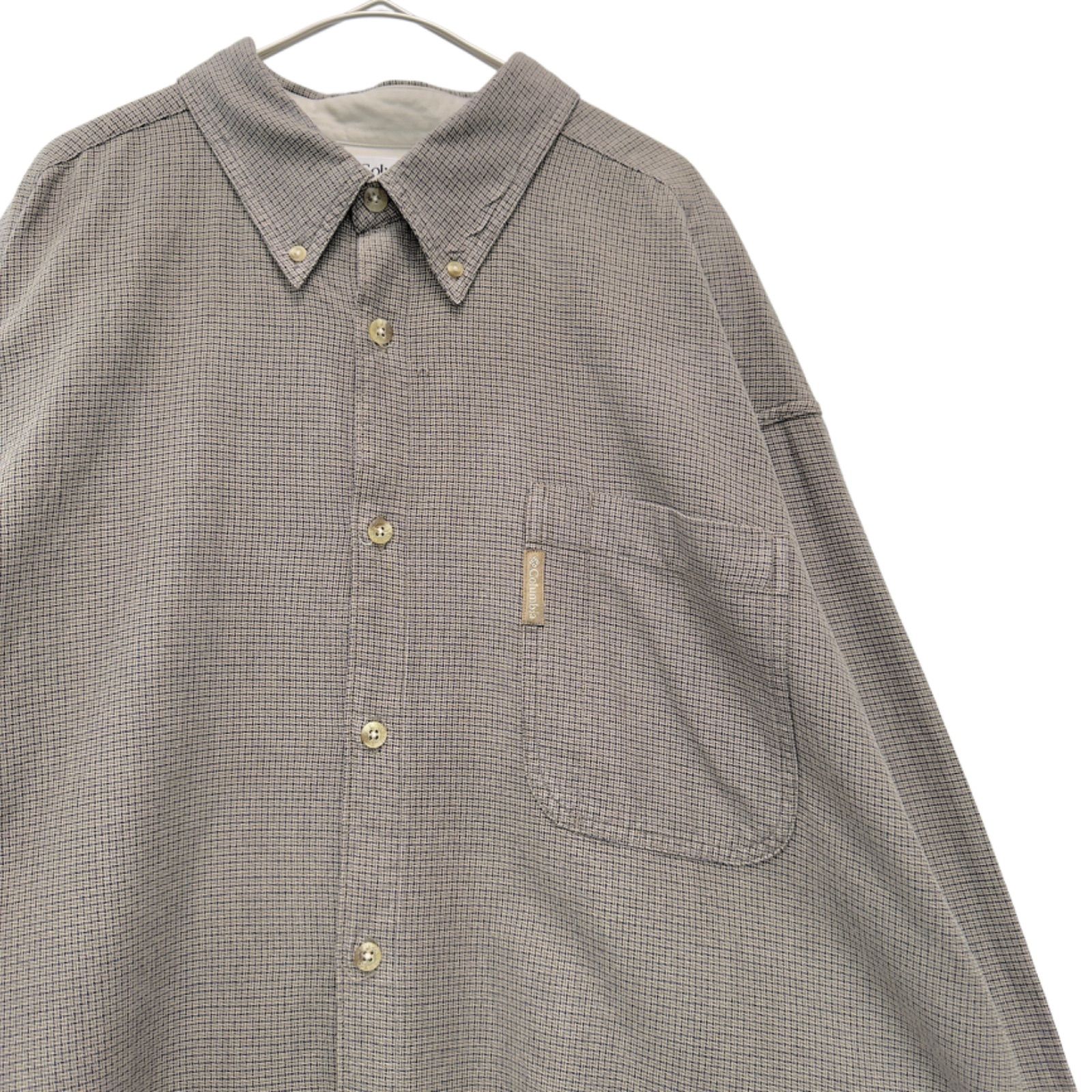 オーバーサイズ】コロンビア Columbia XXLサイズ チェックシャツ 